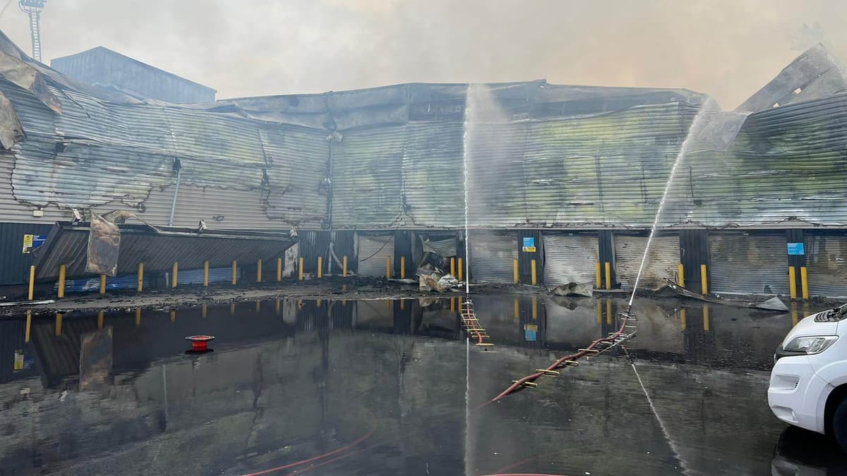 Ruined remains for Access Self Storage warehouse in Byfleet will have